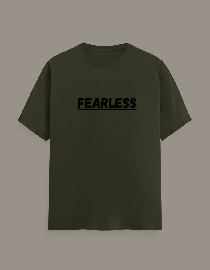 Bold Fearless Crew Neck T-Shirt