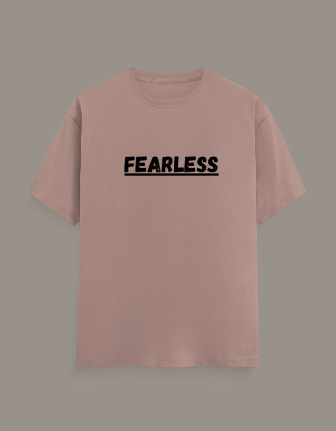 Bold Fearless Crew Neck T-Shirt