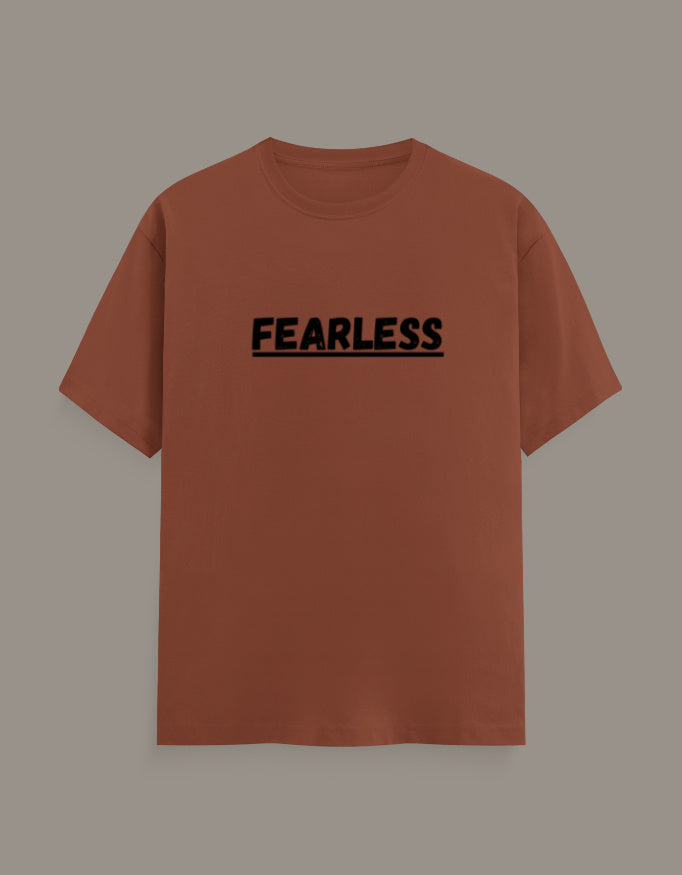 Bold Fearless Crew Neck T-Shirt
