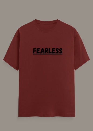 Bold Fearless Crew Neck T-Shirt
